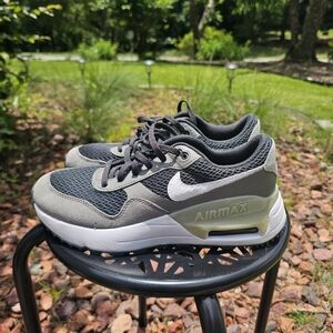Nike Air Max Sneakers in Gray and White